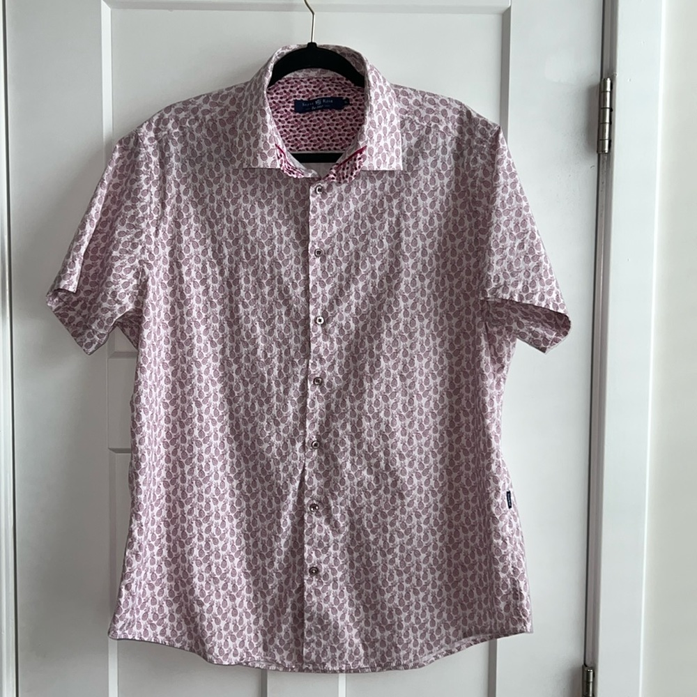 Stone Rose Men’s Pineapple Button Down Size XL